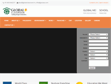 Tablet Screenshot of globalclassroom.in